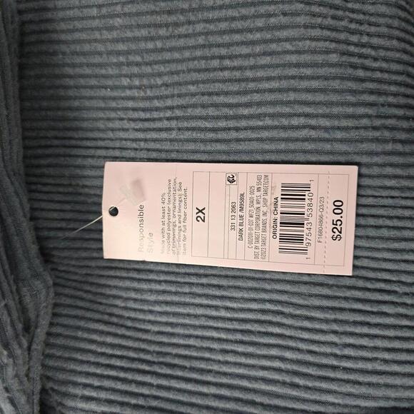 High-Waisted Cozy Ribbed Lounge Flare Leggings | Wild Fable | 2X - Picture 7 of 9